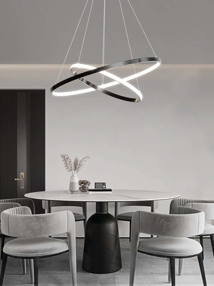 Orrery Rings Chandelier