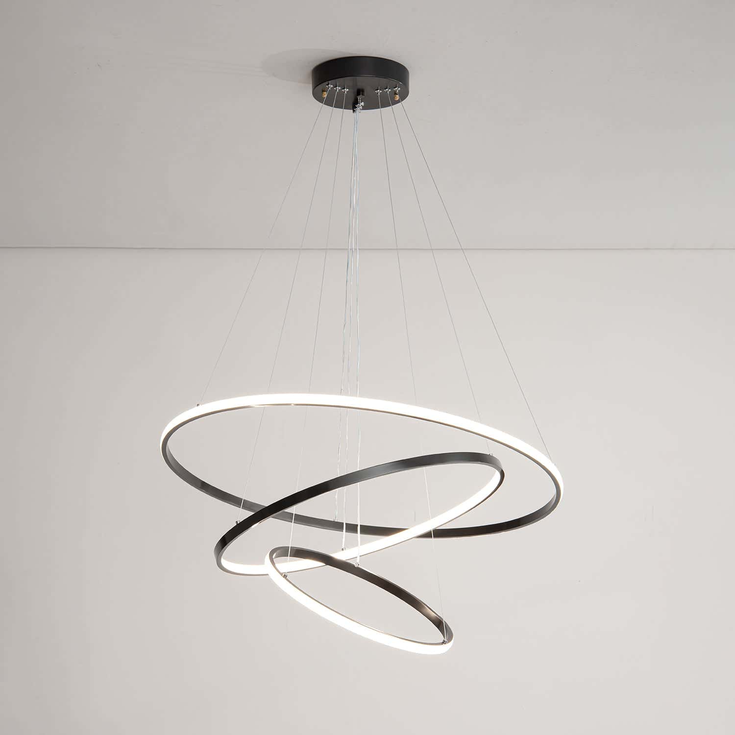 Orrery Rings Chandelier