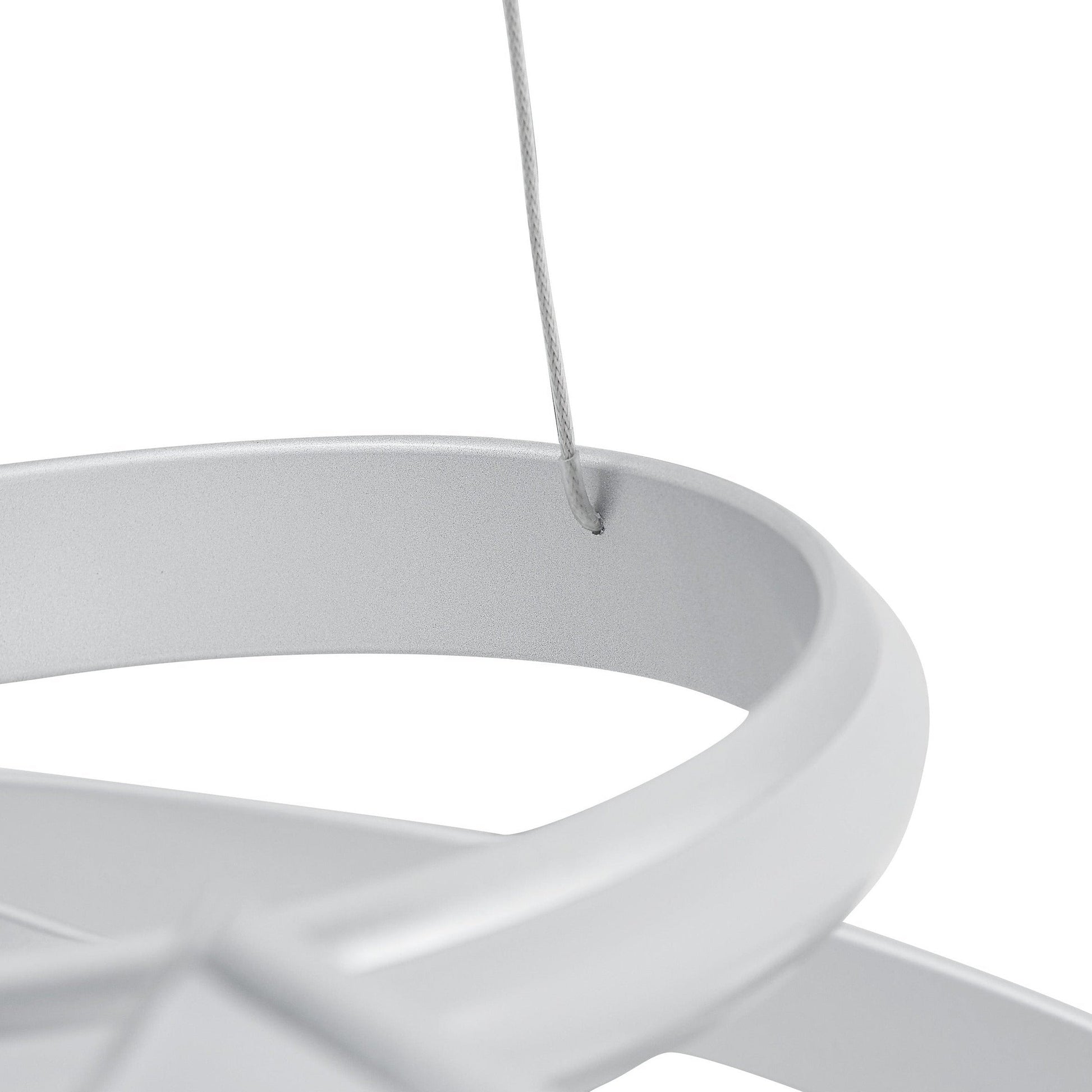 Oslo LED Adjustable Chandelier // Silver