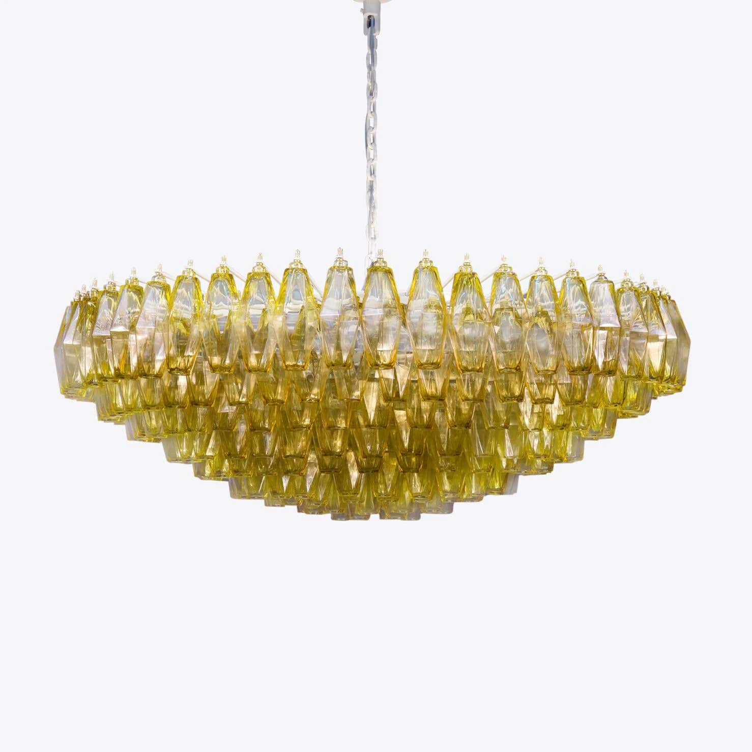 Sorrento Murano Chandelier 35"