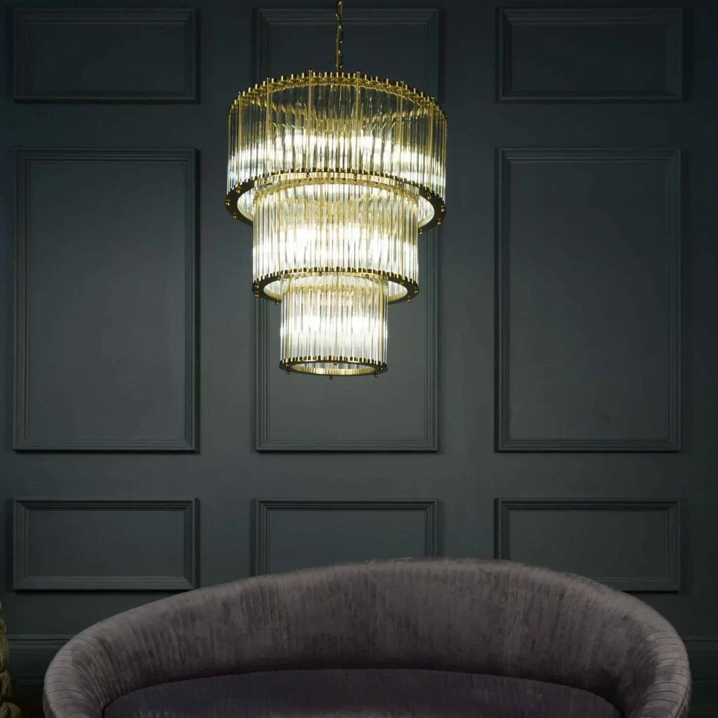 The Triple Monza Chandelier