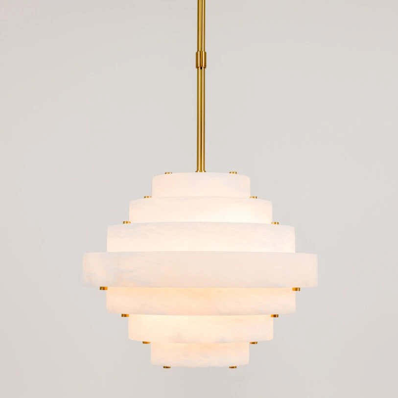 Neptune Alabaster Chandelier