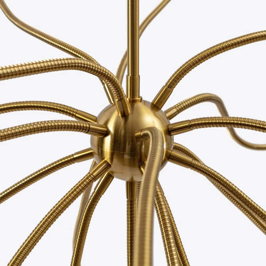 White Alexandra Sputnik Chandelier