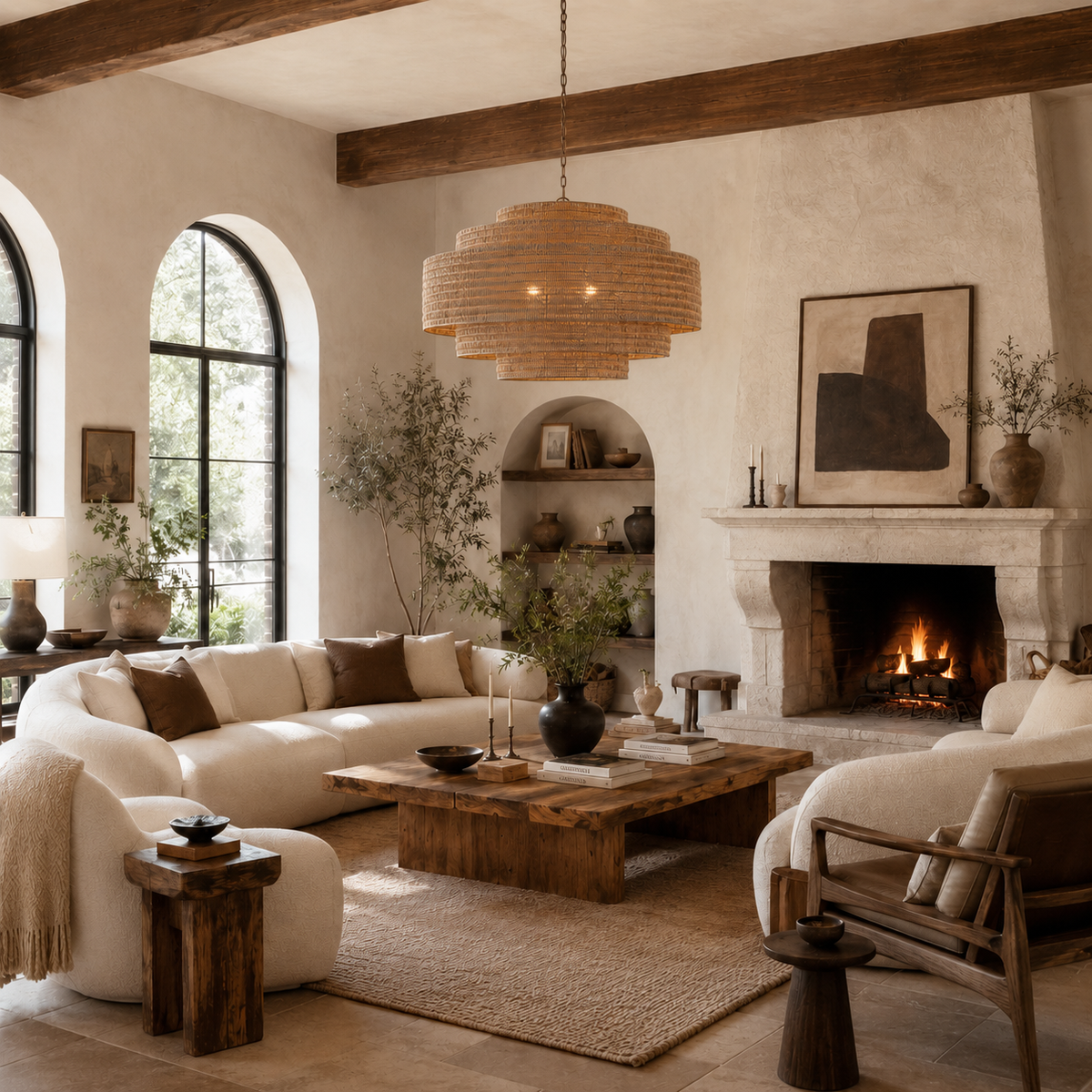 Paloma Chandelier 28" 40" 52"D