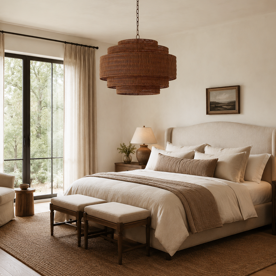 Paloma Chandelier 28" 40" 52"D