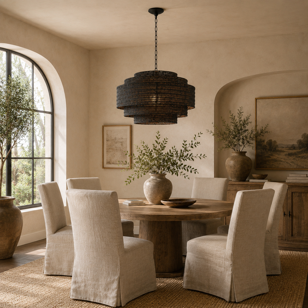 Paloma Chandelier 28" 40" 52"D