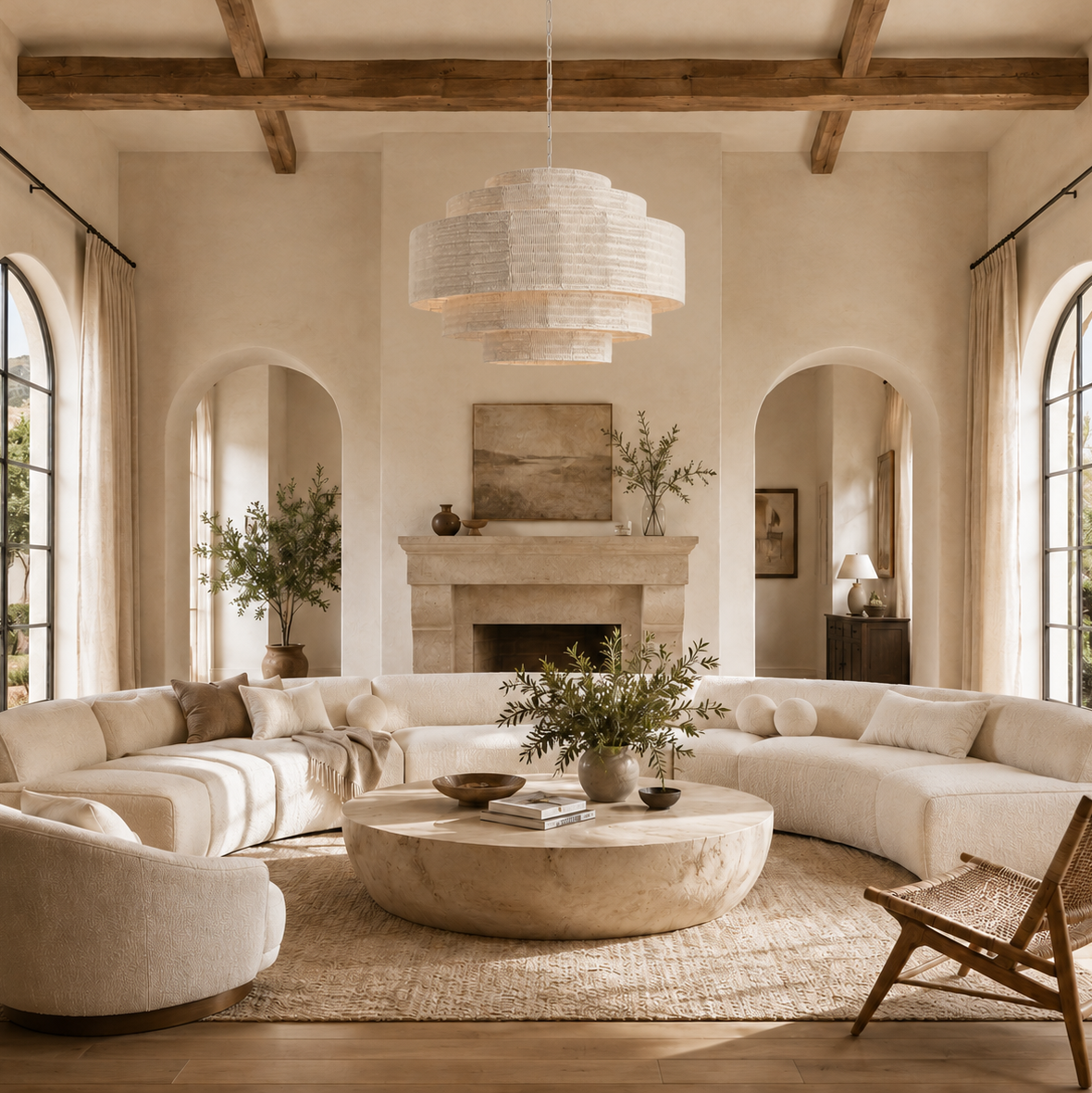 Paloma Chandelier 28" 40" 52"D
