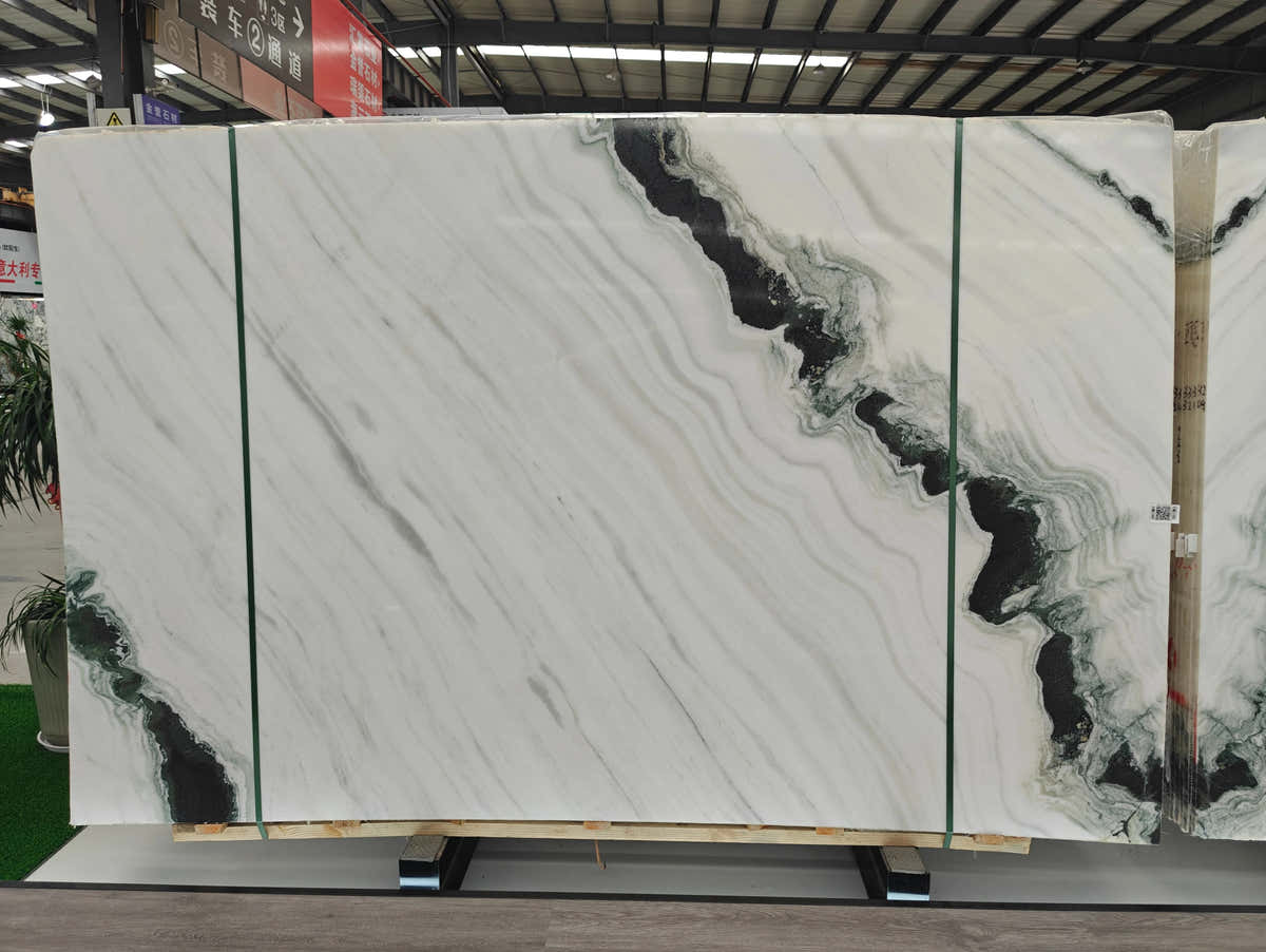 Panda White Marble Slab