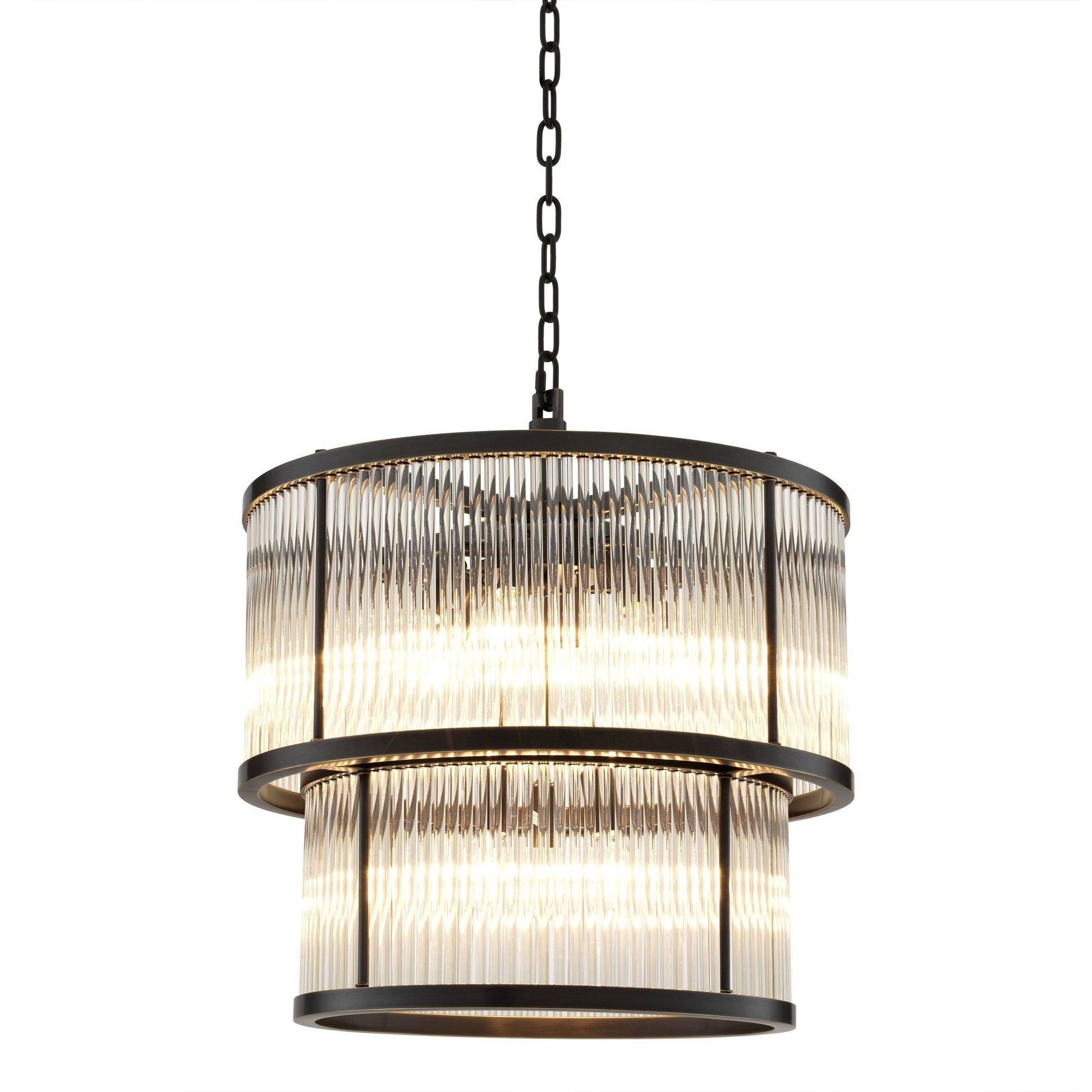 Pasadena Modern Chandelier - [Bronze/Nickel] 