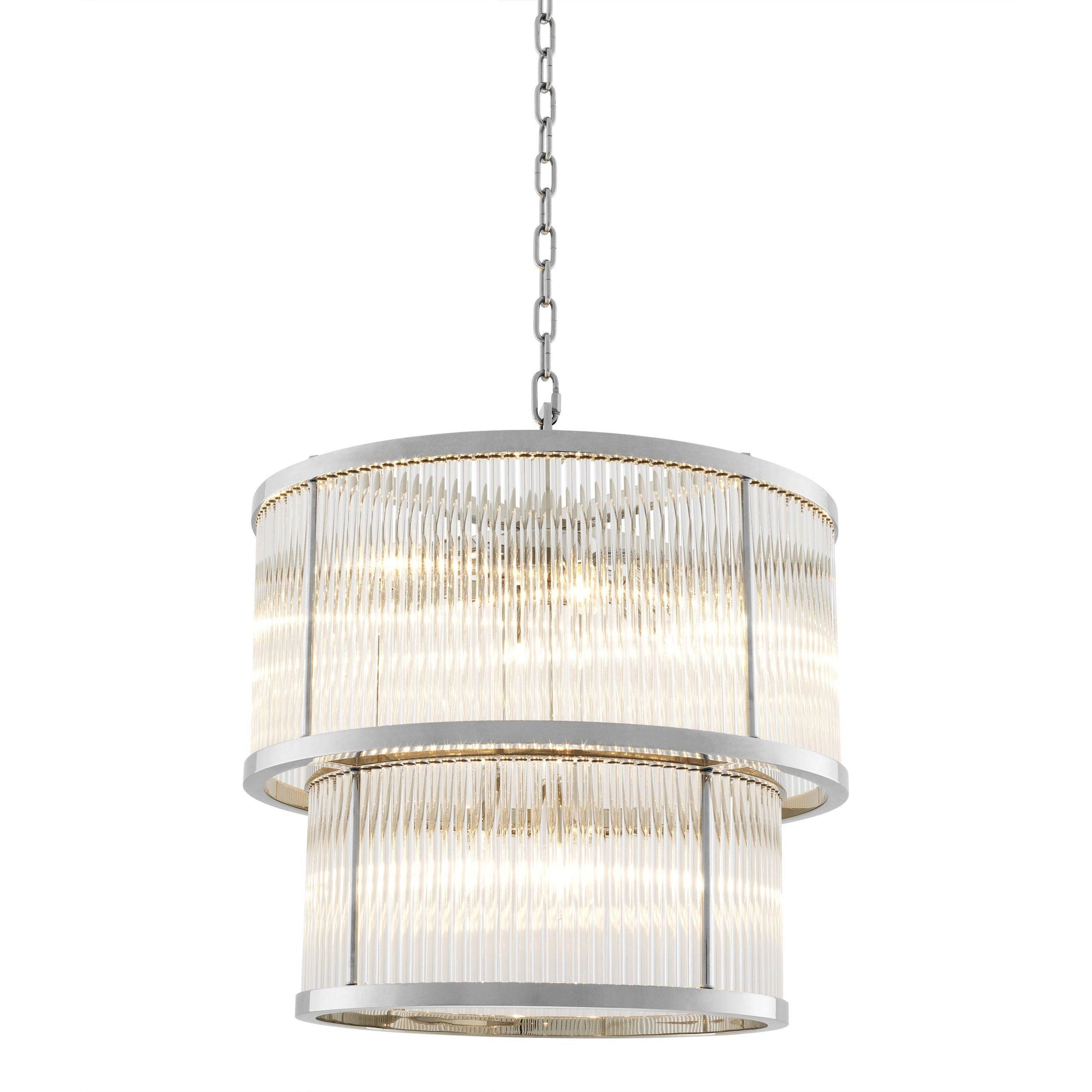 Pasadena Modern Chandelier - [Bronze/Nickel] 