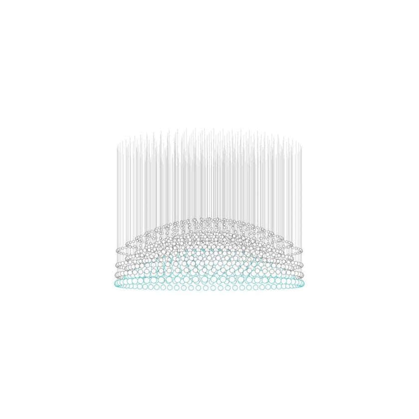 Pearl Curtain Customize Chandelier