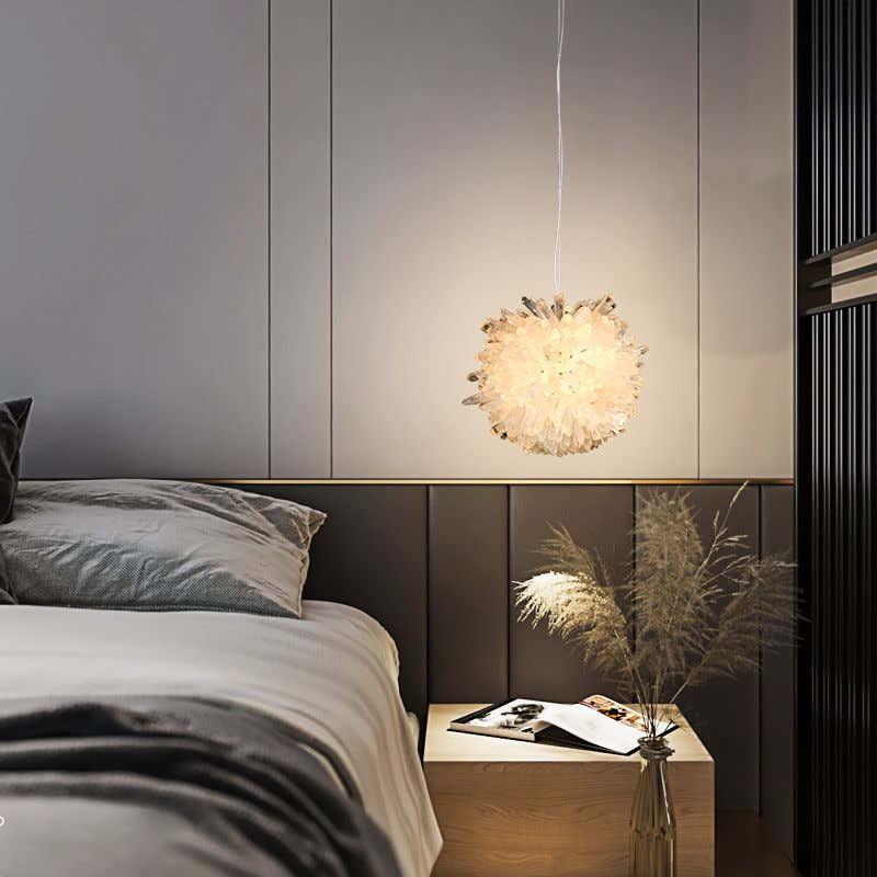Primary Crystal  Ball Pendant Light
