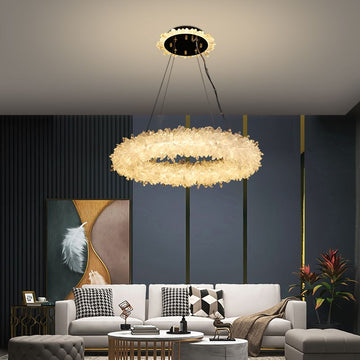 Primary Crystal Halo Modern Chandelier