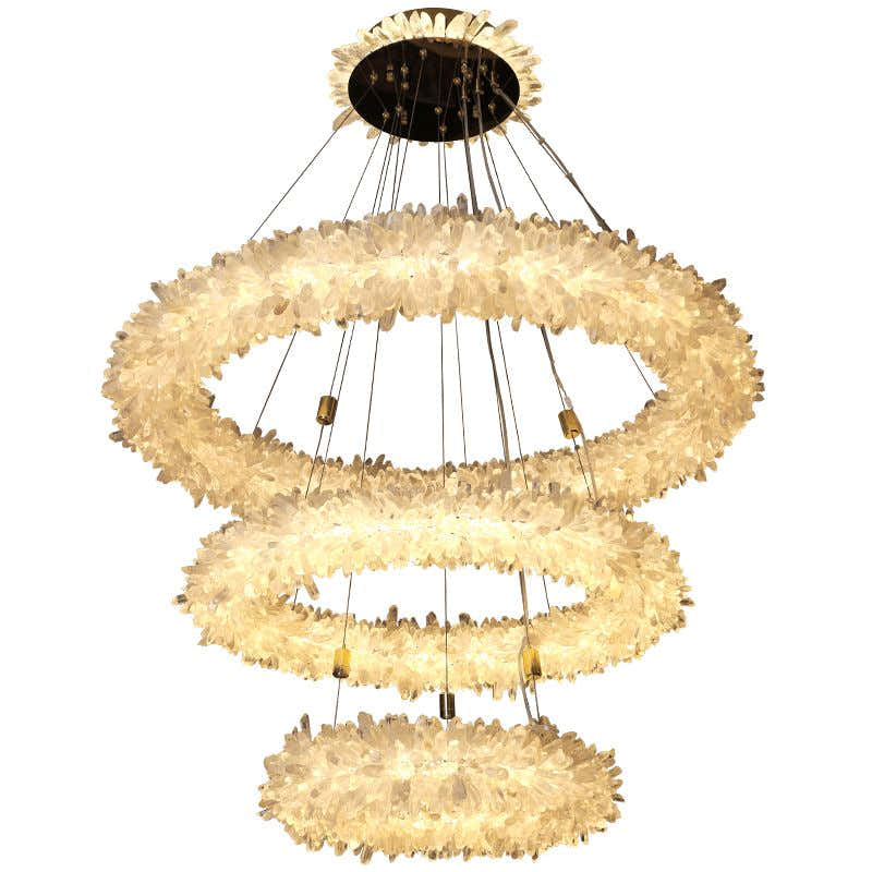 Primary Crystal Halo Modern Chandelier