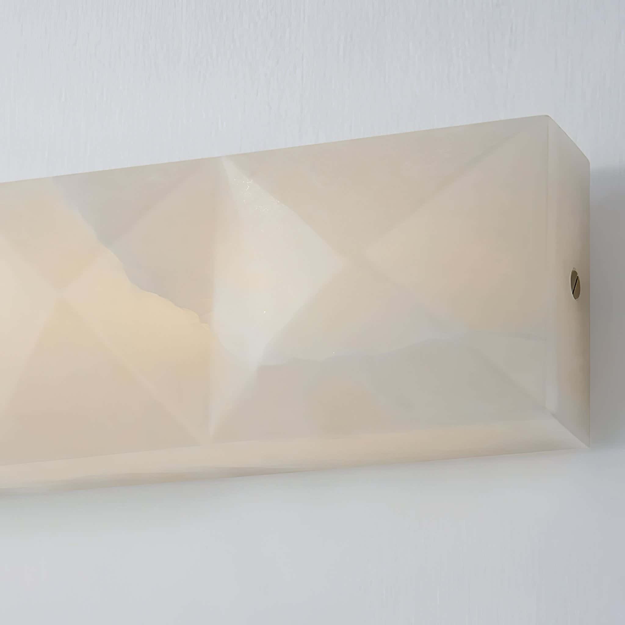 Prism Alabaster Wall Sconce