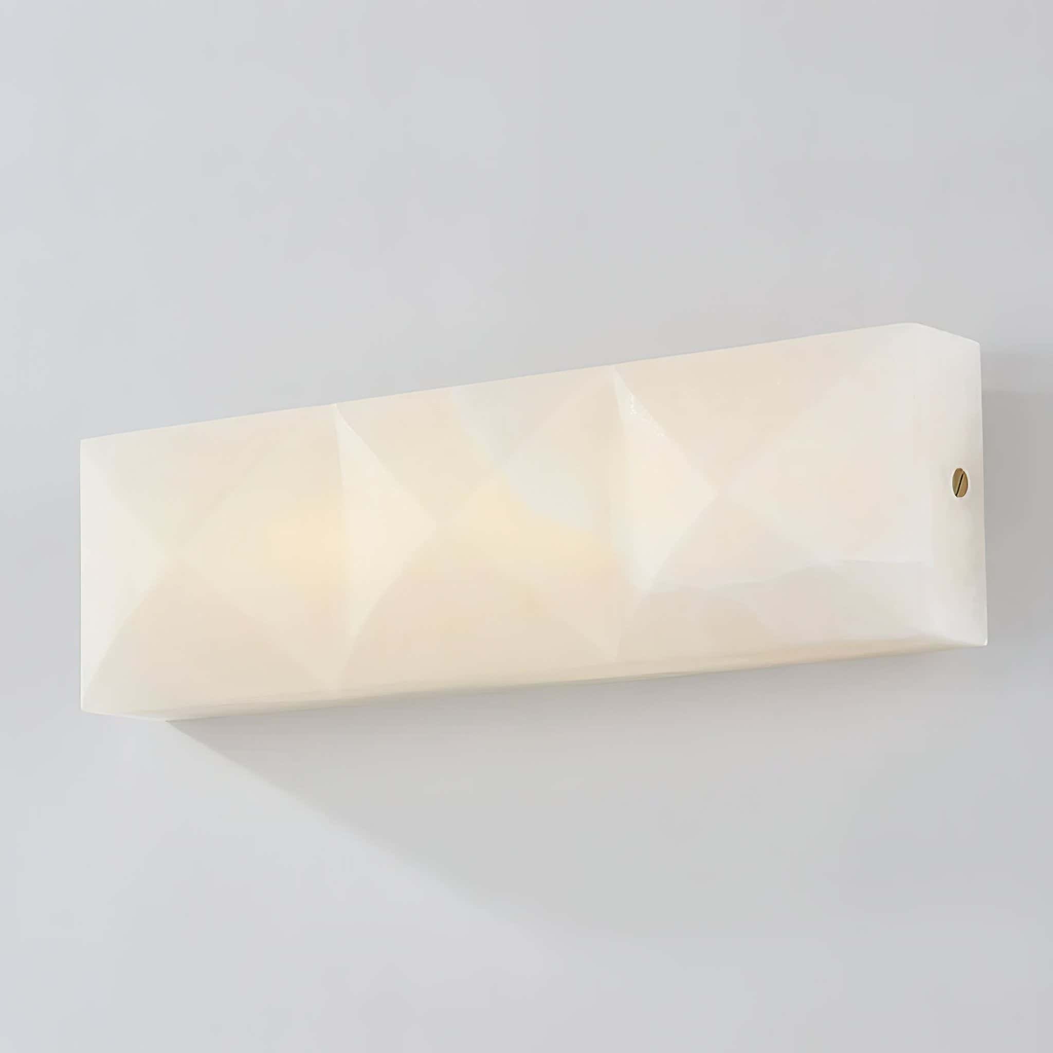 Prism Alabaster Wall Sconce