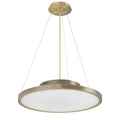 Pullman Modern Brass Chandelier - [Brass] 