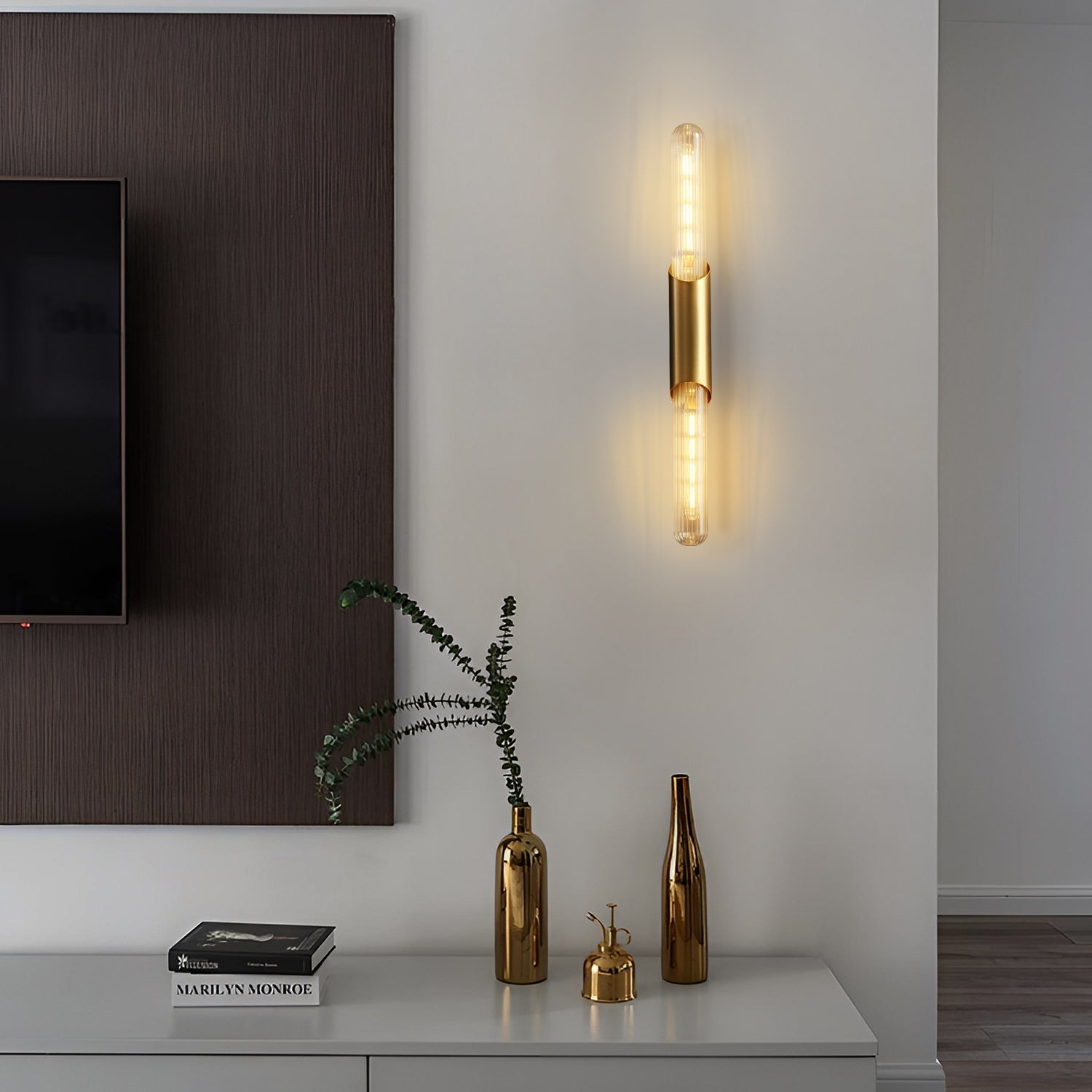 Pylon 2-Light Wall Sconce