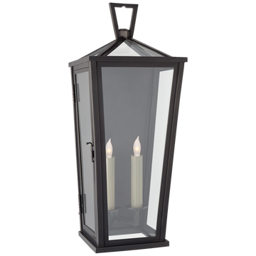 Darrlana Medium Tall 3/4 Wall Lantern