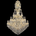 Oversized Luxury Traditional Gold/Chrome Candle Branch Crystal Chandelier