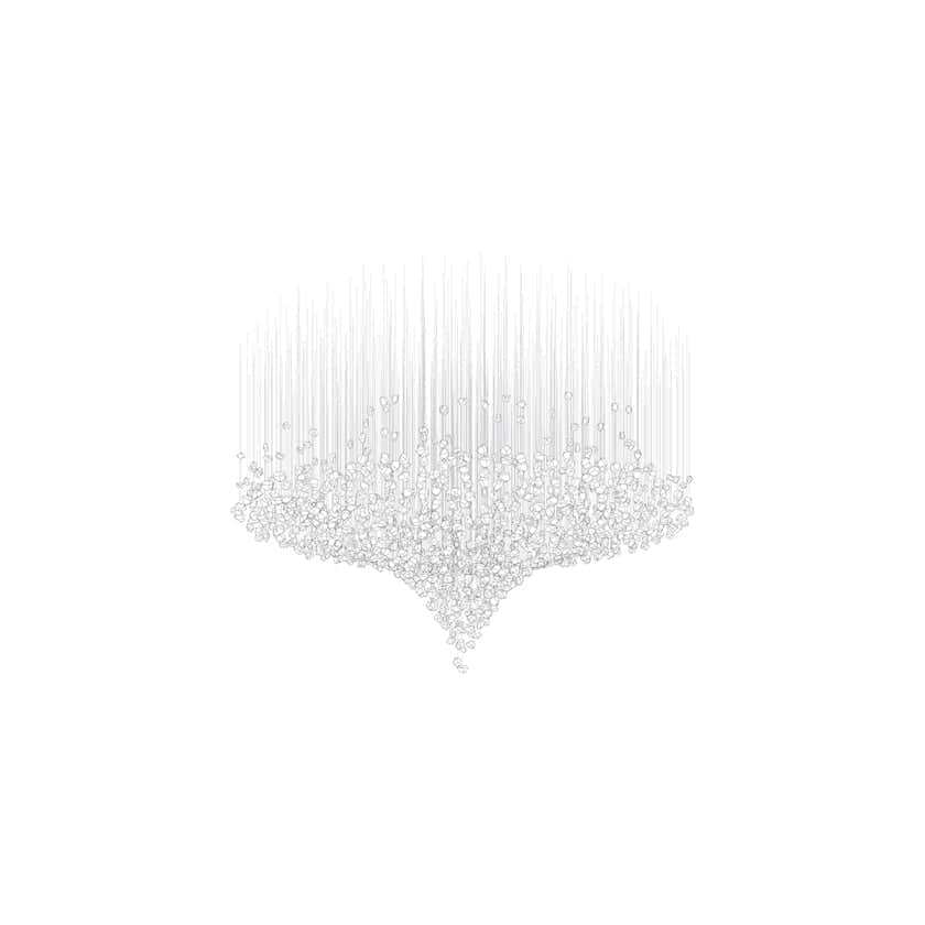 Raw Crystal Customize Chandelier