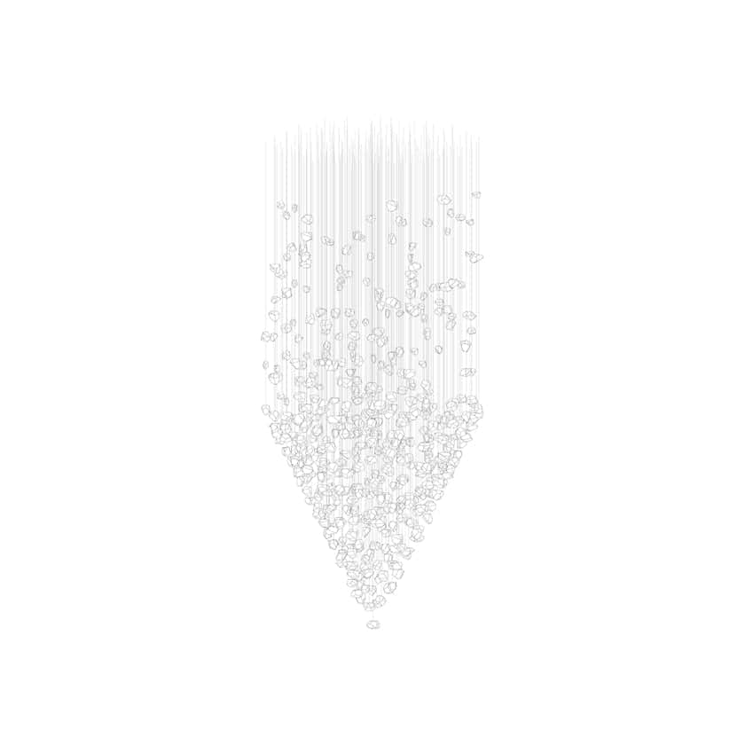Raw Crystal Customize Chandelier