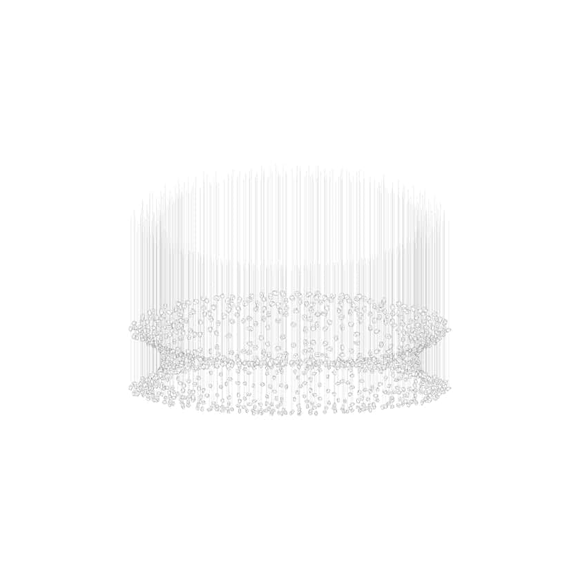 Raw Crystal Customize Chandelier