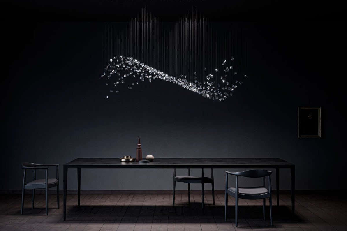 Raw Crystal Customize Chandelier