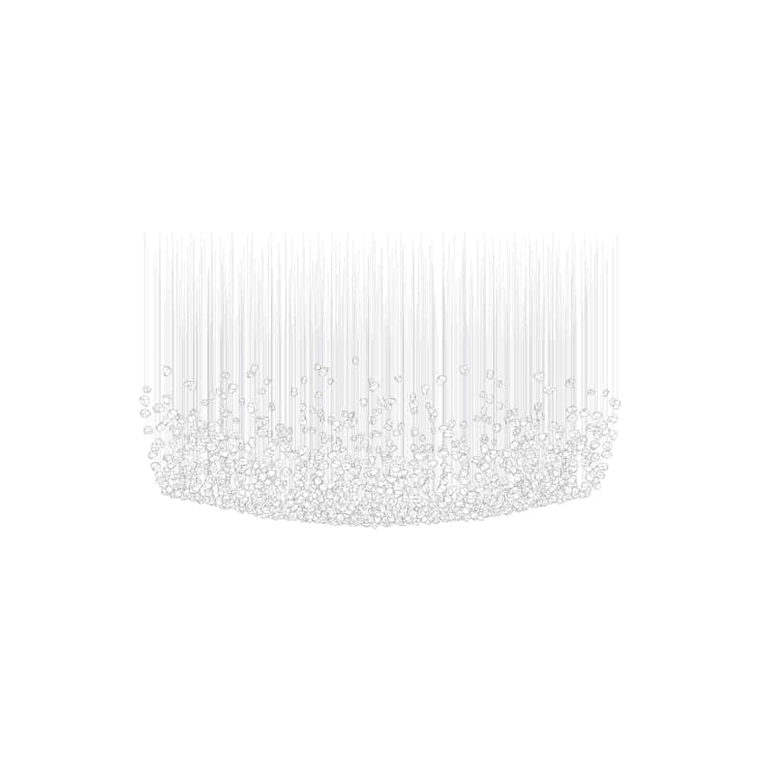 Raw Crystal Customize Chandelier