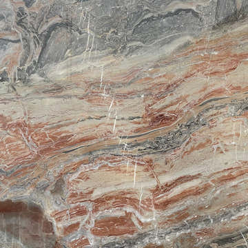 Red Arabescato Orobico Marble Slab