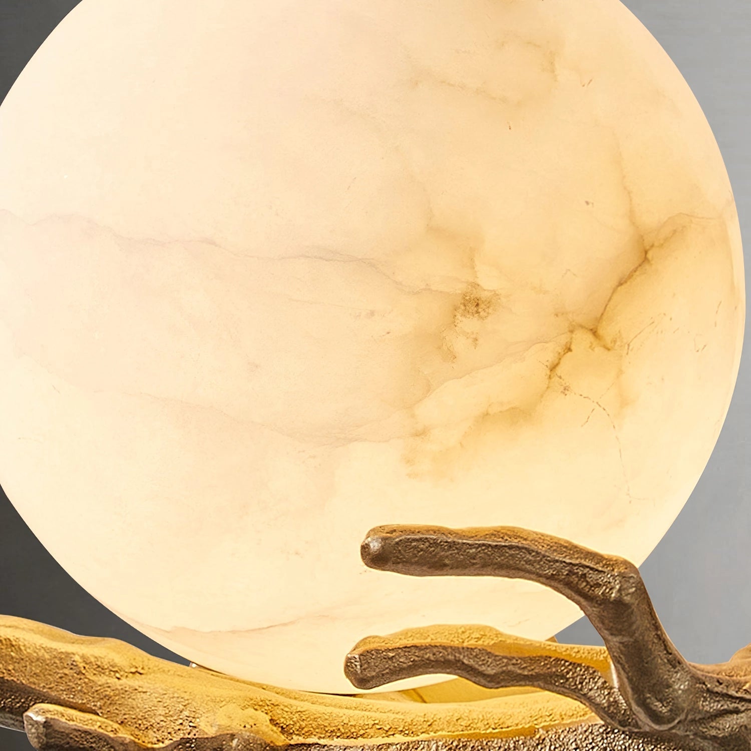 Retro Twigs Alabaster Wall Lamp