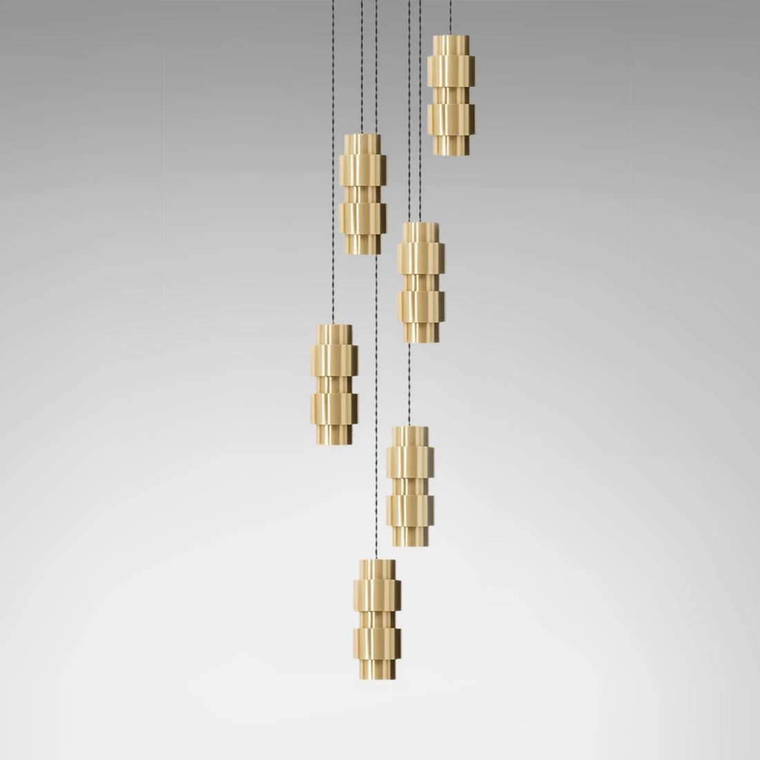 Ring Cluster Round Pendant