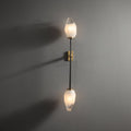 Rock Glass ADA Dual Wall Sconce