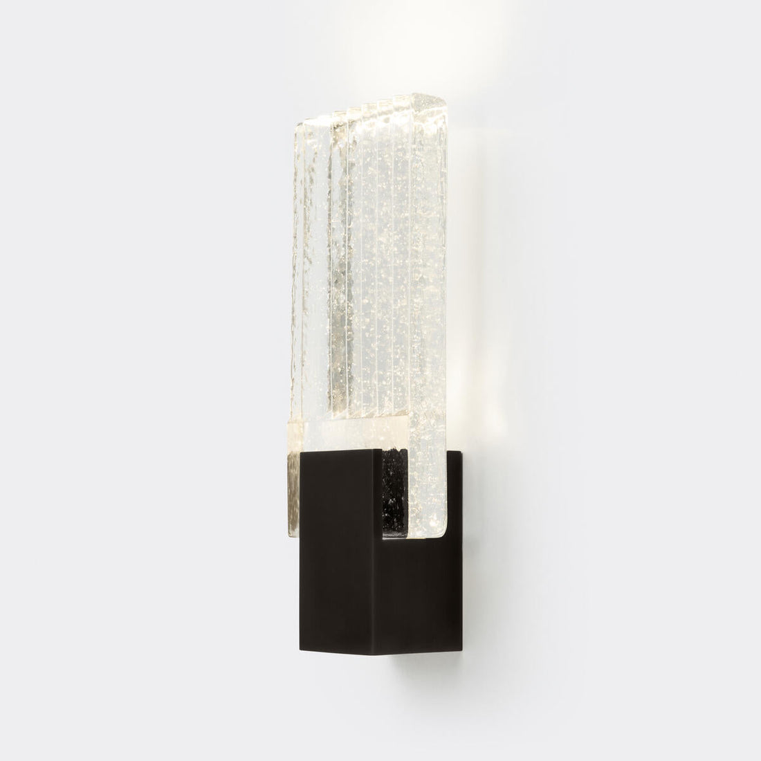 Pleated Glass Sconce