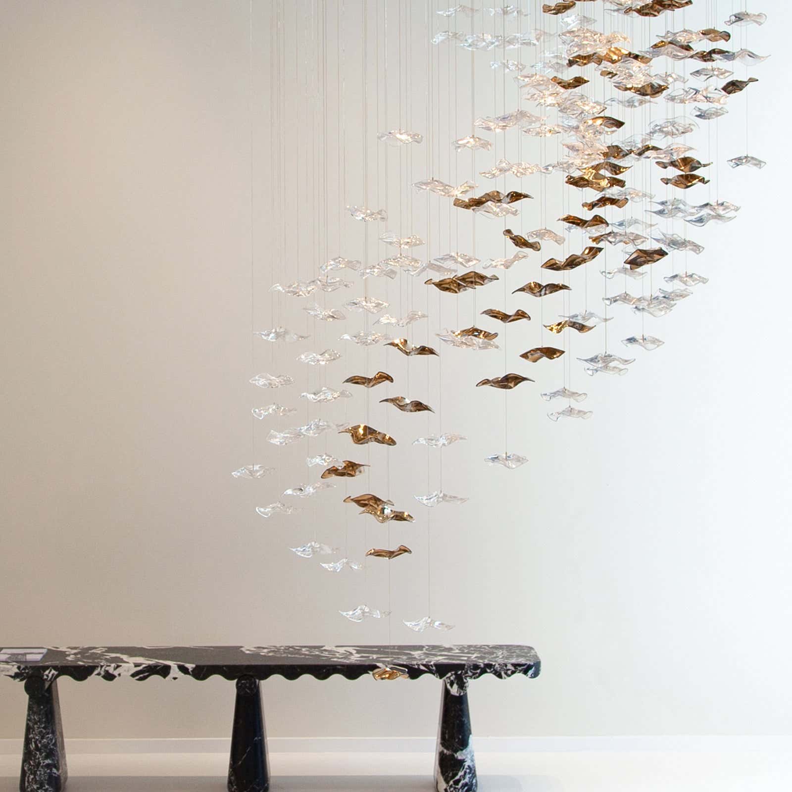 Tidal Art Glass Pendants (Without canopy)