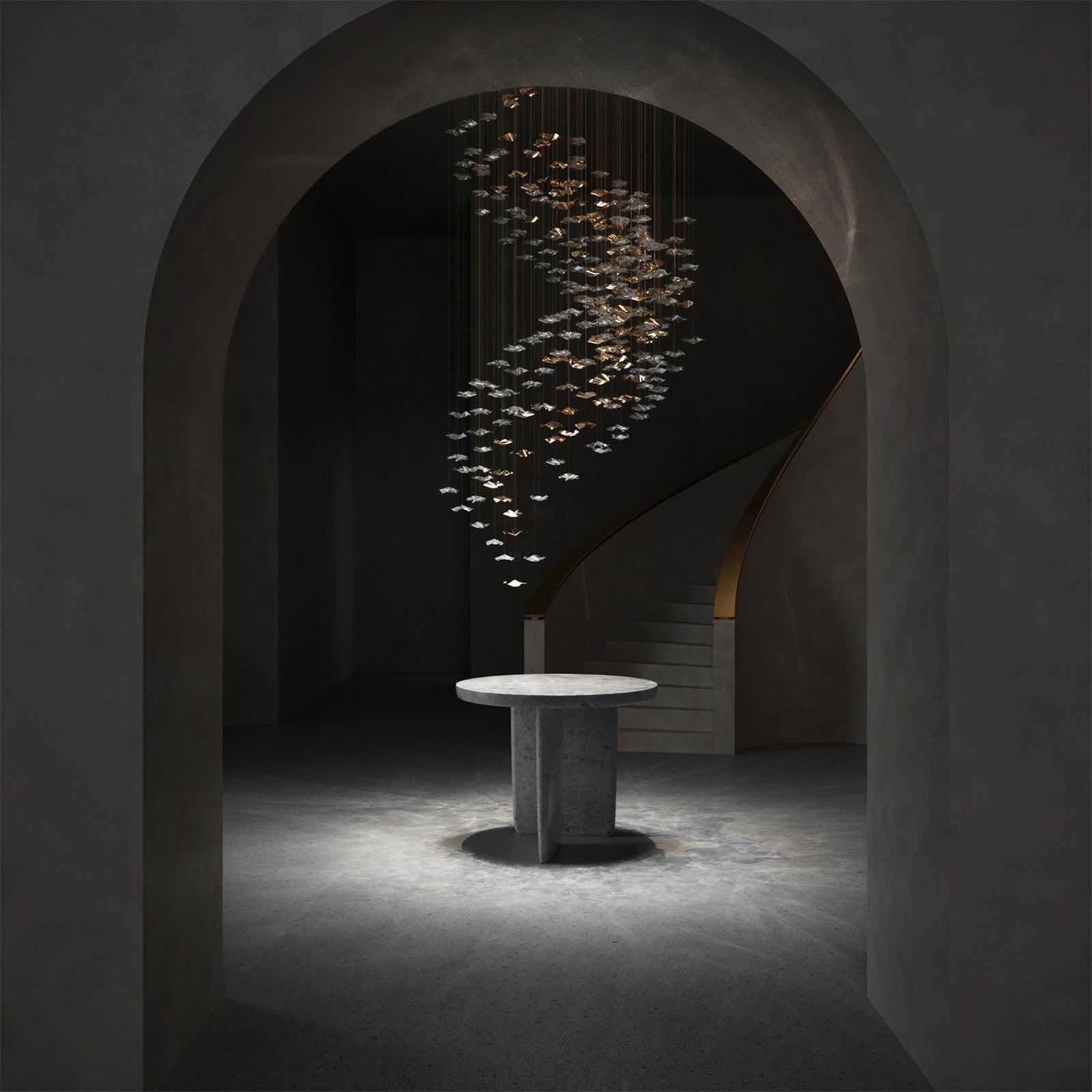 Tidal Art Glass Pendants (Without canopy)