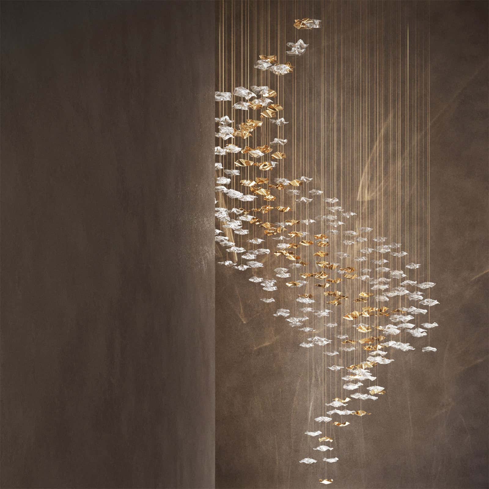 Tidal Art Glass Pendants (Without canopy)