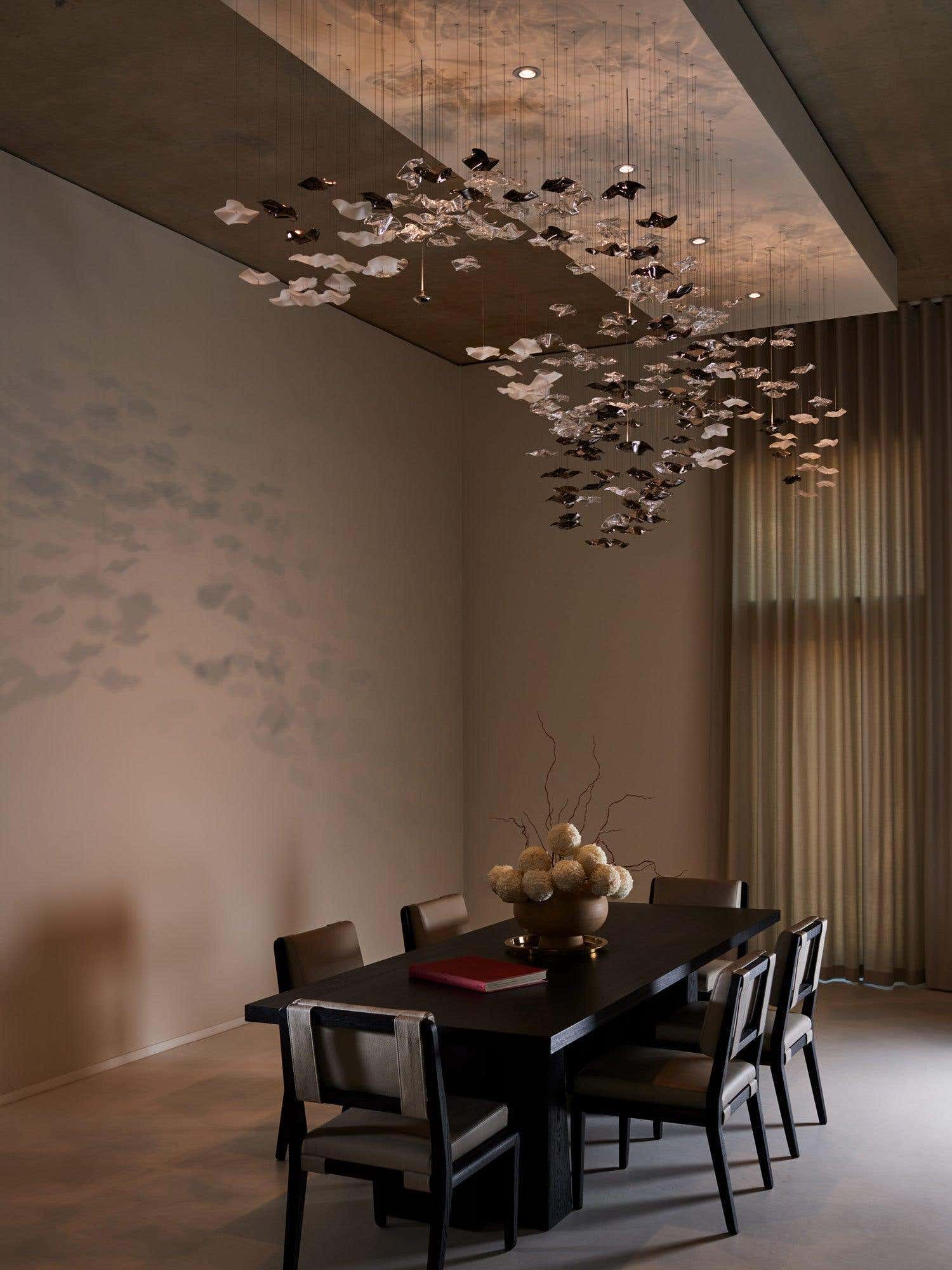 Tidal Art Glass Pendants (Without canopy)