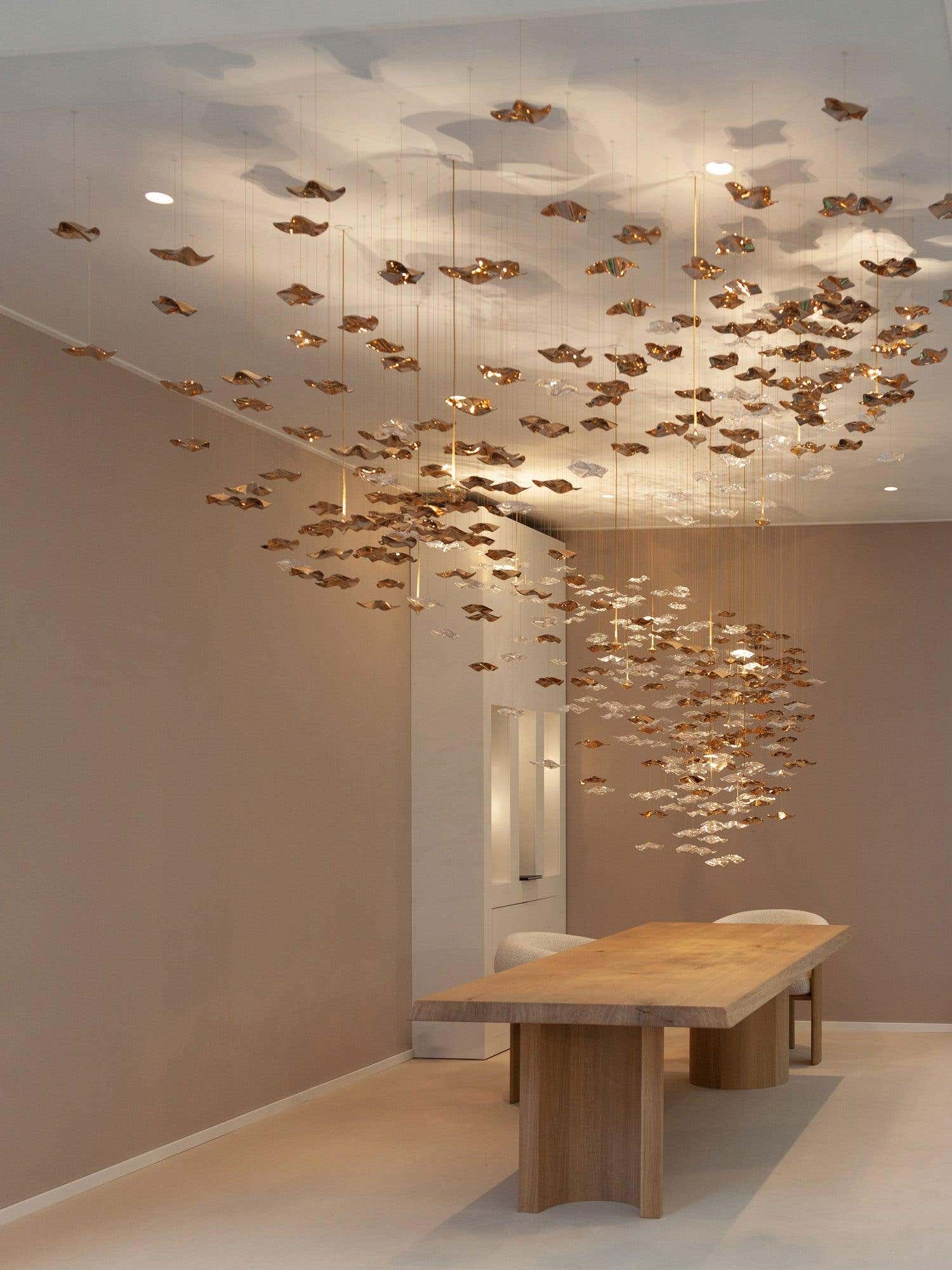 Tidal Art Glass Pendants (Without canopy)