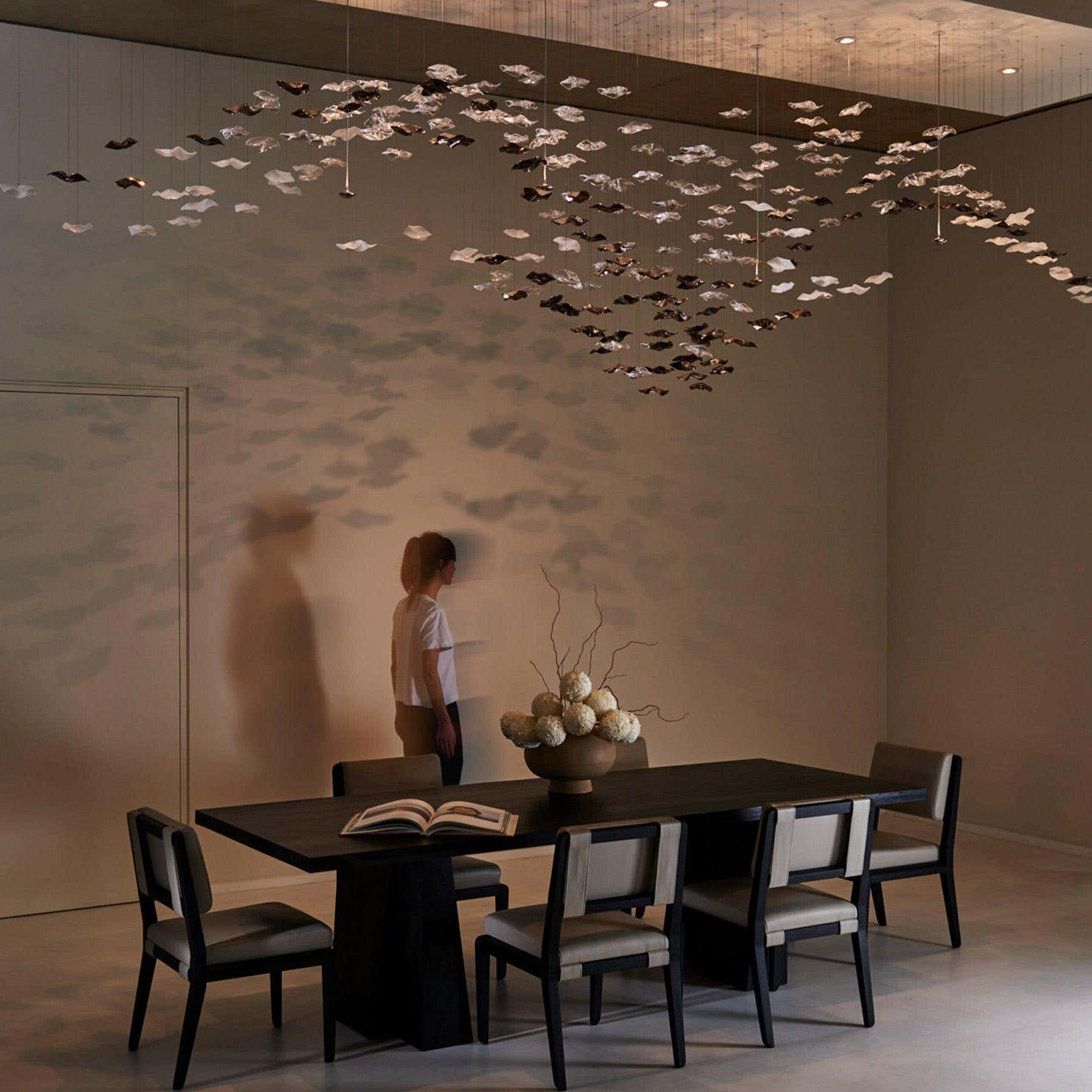Tidal Art Glass Pendants (Without canopy)