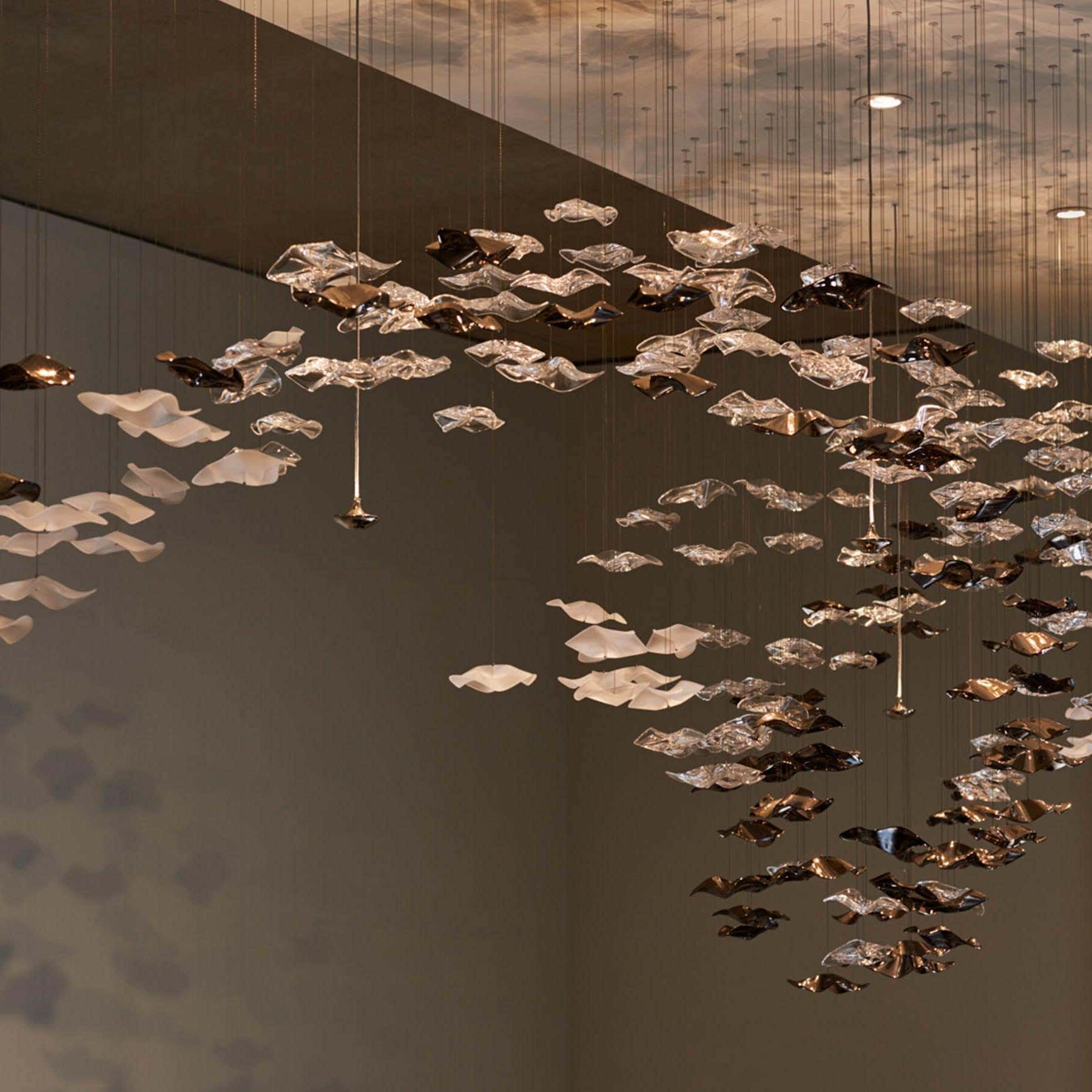 Tidal Art Glass Pendants (Without canopy)