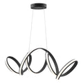 Seville LED Chandelier // Black