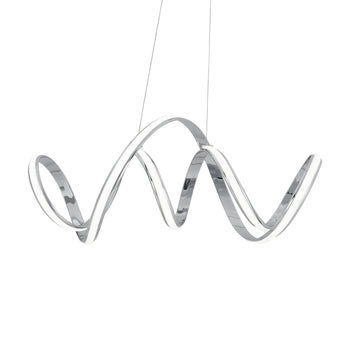 Seville LED Chandelier // Chrome