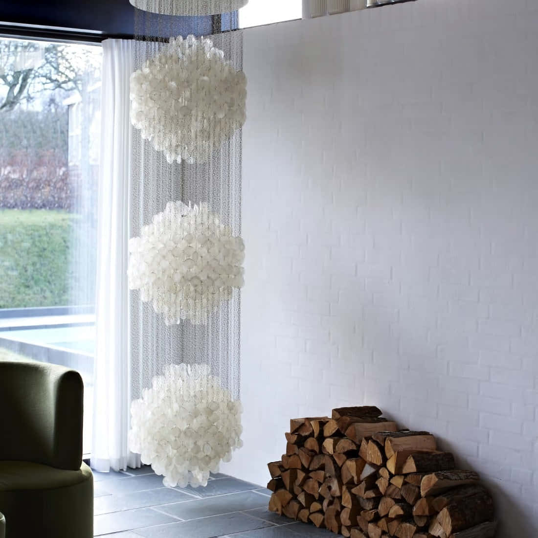 Shell Chandelier