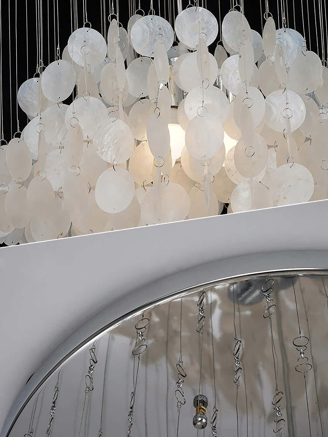 Shell Chandelier