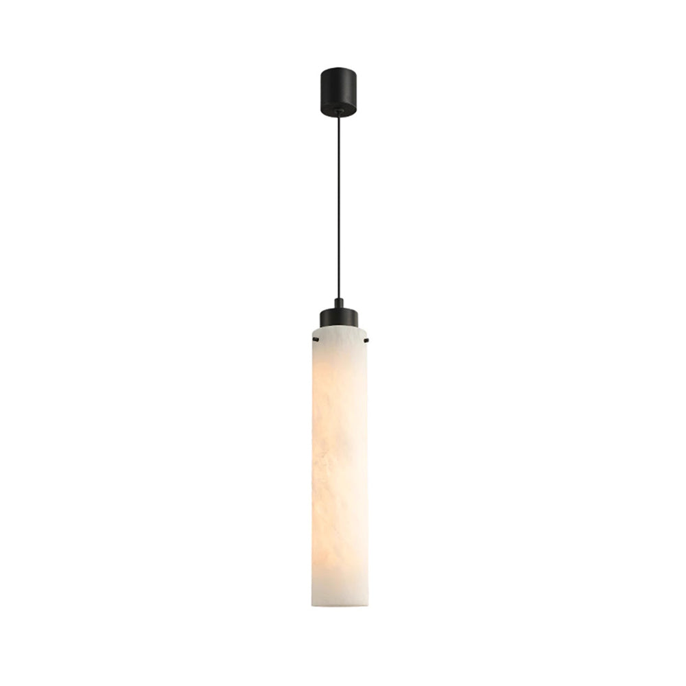 Simple marble pendant lamp