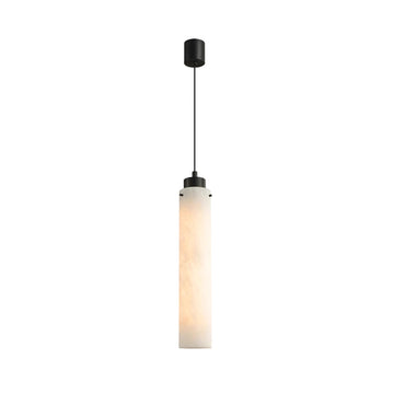 Simple marble pendant lamp