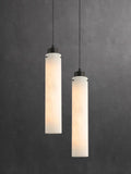 Simple marble pendant lamp