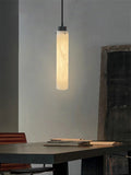 Simple marble pendant lamp