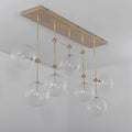 Soap B7 MD | 7-Light Modern Brass Chandelier - Schwung